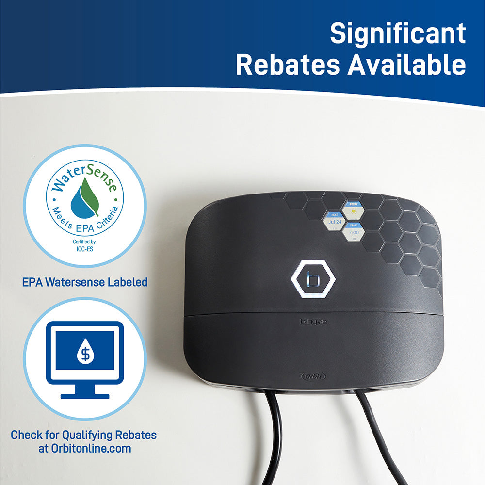 Orbit B-hyve XR Smart Sprinkler Timer | 8 Stations