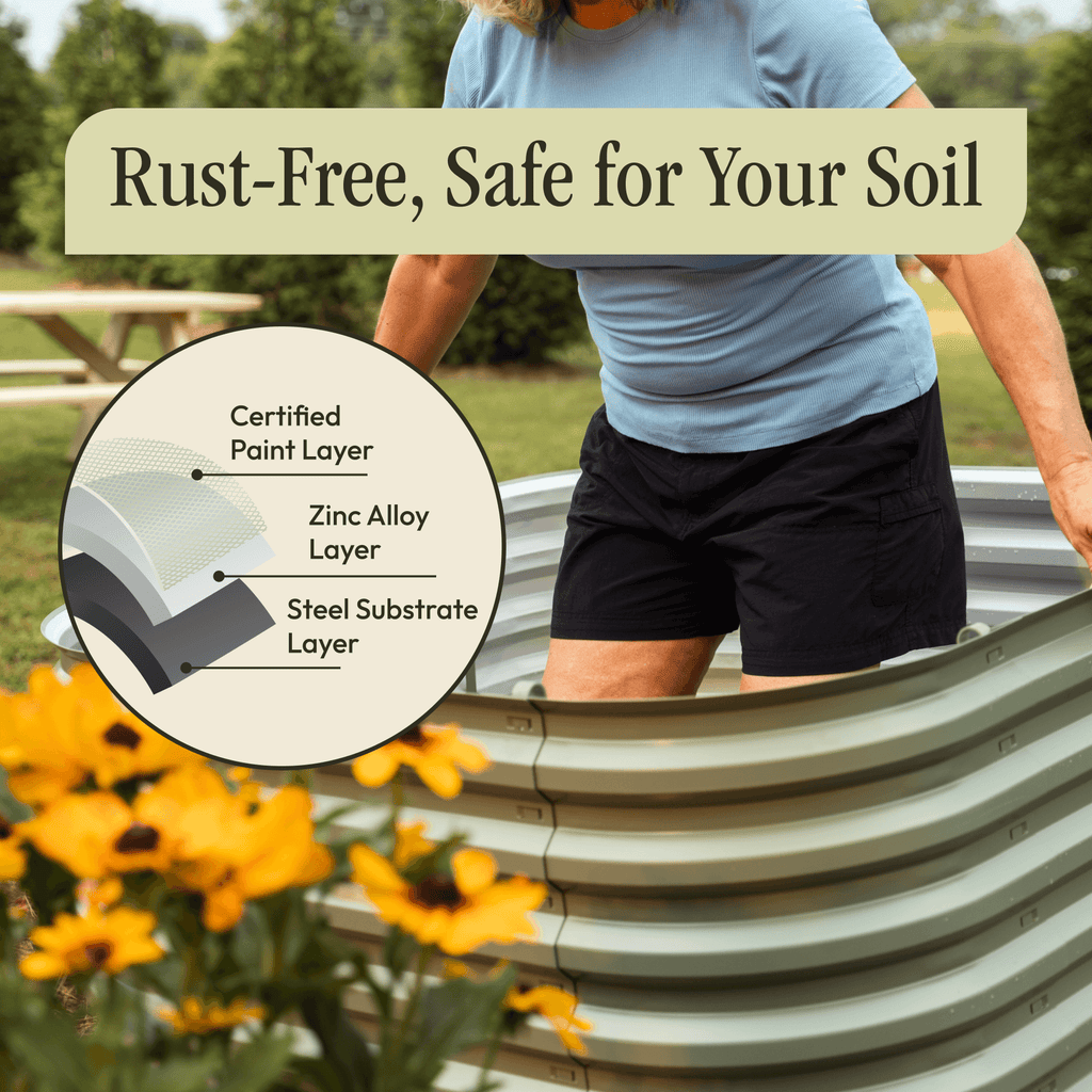 Gro-Rite Tool-Free Raised Garden Bed Kit