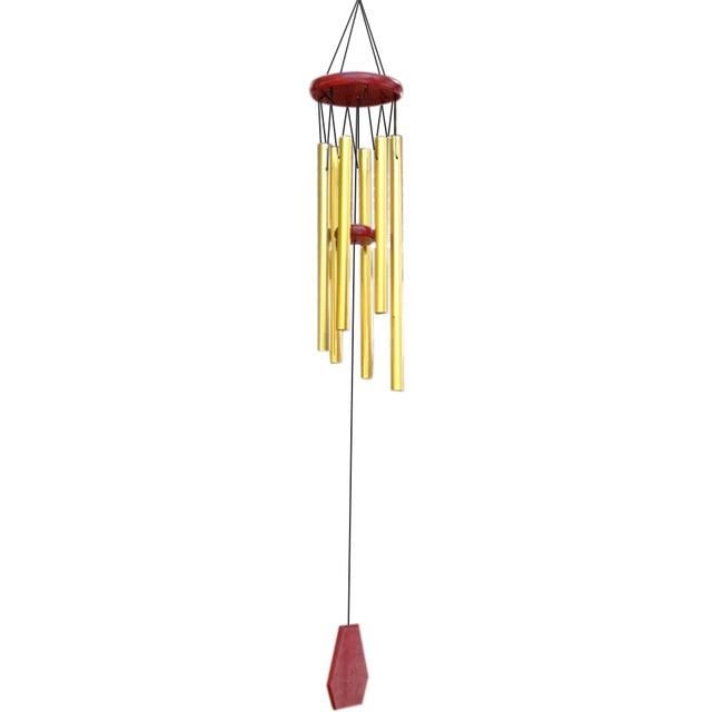 Metal Garden Wind Chimes | Gold or Silver